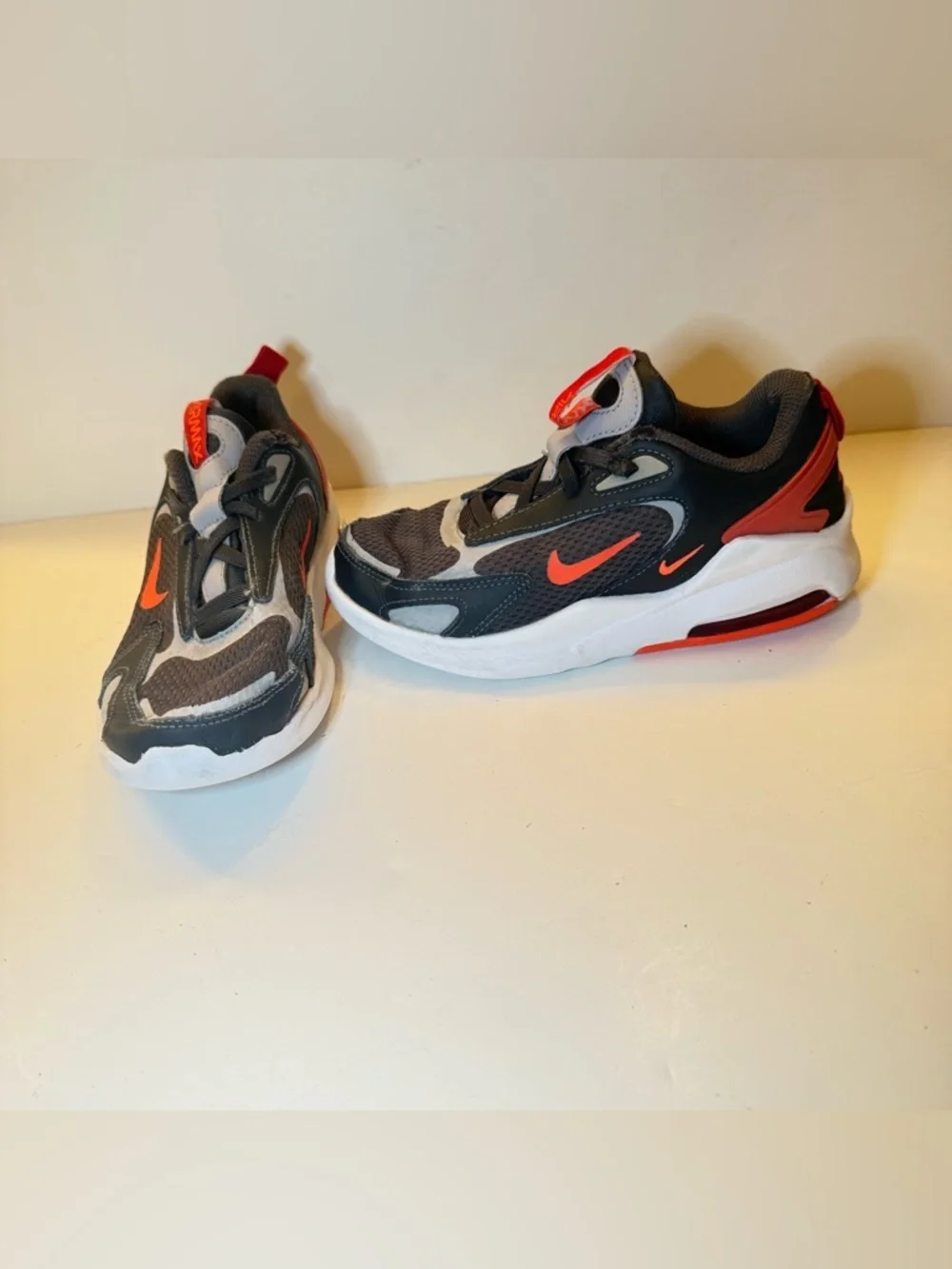 Nike Black and Red Youth Running Shoes